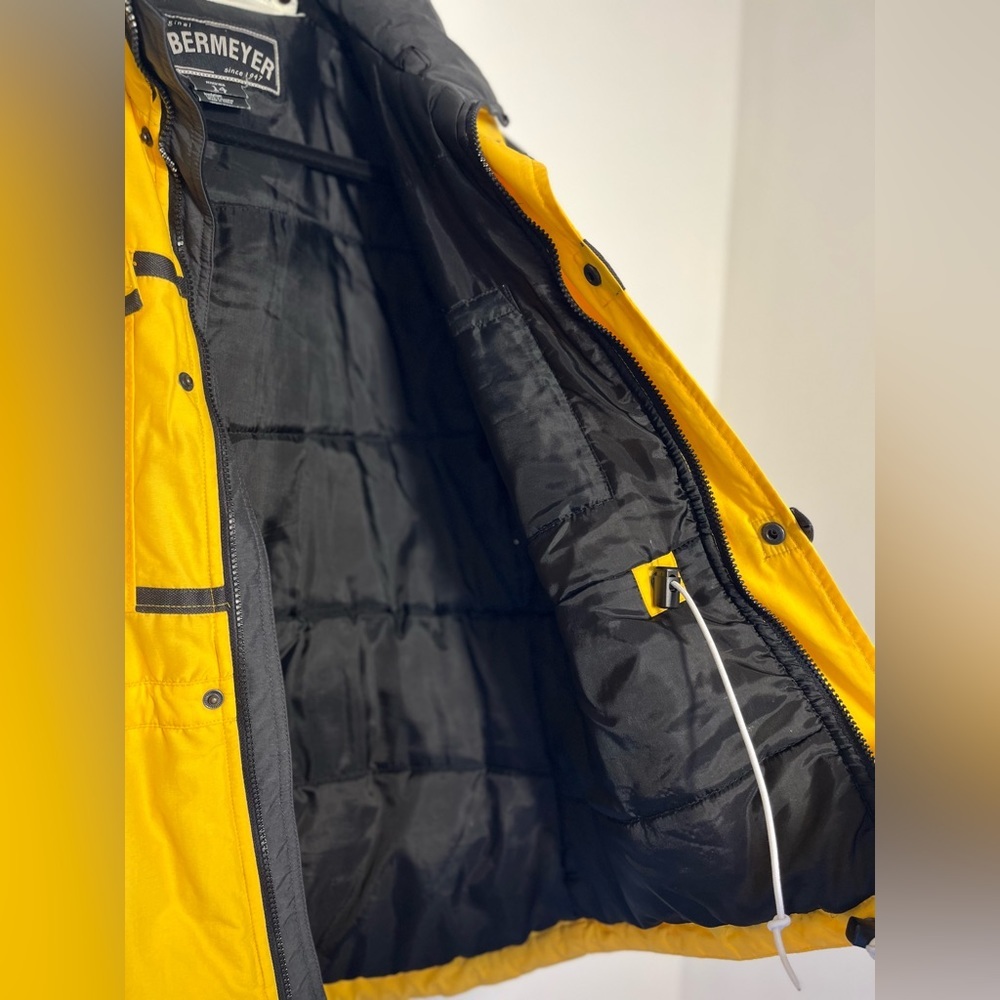 Obermeyer Cherokee Yellow Ski Jacket/Coat size juniors 14 - Picture 8 of 9